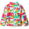 Columbia Youth Girls Benton Springs II Printed Fleece(Wild Fuchsia Summer Escape)
