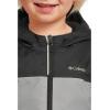 Columbia baby-boys Rain-zilla II Jacket(Black/Columbia Grey)