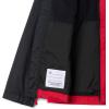 Columbia baby-boys Rain-zilla II Jacket(Black/Mountain Red)
