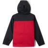 Columbia baby-boys Rain-zilla II Jacket(Black/Mountain Red)