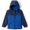 Columbia baby-boys Rain-zilla II Jacket(Collegiate Navy/Mountain Blue)