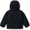 Columbia baby-girls Powder Lite II Hooded Jacket(Black)