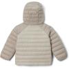 Columbia baby-girls Powder Lite II Hooded Jacket(Chalk/Dark Stone)
