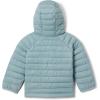 Columbia baby-girls Powder Lite II Hooded Jacket(Crushed Blue)