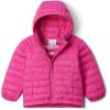 Columbia baby-girls Powder Lite II Hooded Jacket(Pink Ice)