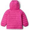Columbia baby-girls Powder Lite II Hooded Jacket(Pink Ice)