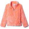 Columbia girls Bugaboo III Fleece Interchange Jacket(Snowdrift/Clematis Blue/Hot Coral)