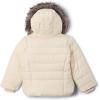 Columbia girls Katelyn Crest III Hooded Jacket(Chalk)