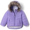 Columbia girls Katelyn Crest III Hooded Jacket(Paisley Purple)
