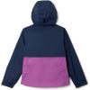 Columbia girls Rain-zilla II Jacket(Collegiate Navy/Razzle)