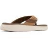 Columbia mens Pfg Boatside Flip Lea(Dark Truffle/Elk)