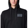 Columbia mens Pfg Castback Hoodie(Black/Graphite)