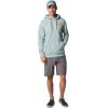 Columbia mens Pfg Castback Hoodie(Crushed Blue/Bright Nectar)