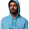 Columbia mens Pfg Diamond Fill Hoodie(Vintage Blue/Diamond Fill)