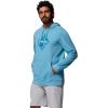Columbia mens Pfg Diamond Fill Hoodie(Vintage Blue/Diamond Fill)