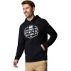 Columbia mens Pfg High Side Hoodie(Black/High Side Simple Bass)