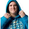 Columbia mens Pfg High Side Hoodie(Blue Echo/High Side Simple Bass)