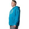 Columbia mens Pfg High Side Hoodie(Blue Echo/High Side Simple Bass)