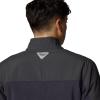 Columbia mens Pfg Uncharted Fleece Full Zip(Shark/Shark)