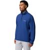 Columbia mens Slack Tide Quarter Zip(Collegiate Navy/Vivid Blue)