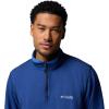 Columbia mens Slack Tide Quarter Zip(Collegiate Navy/Vivid Blue)