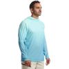 Columbia mens Terminal Deflector Zero II Hoodie(Blue Echo/Gulf Stream Gradient)