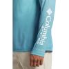 Columbia mens Terminal Deflector Zero II Hoodie(Blue Echo/Gulf Stream Gradient)