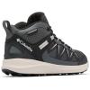 Columbia unisex-child Peakfreak Rush Mid Waterproof(Black/Grill)