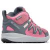 Columbia unisex-child Peakfreak Rush Mid Waterproof(Rosette/Pink Haze)