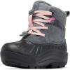 Columbia unisex-child Powderbug Alpine Waterproof(Graphite/Pink Haze)