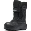 Columbia unisex-child Powderbug Snowlite Strap(Black/White)