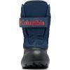 Columbia unisex-child Powderbug Snowlite Strap(Collegiate Navy/Spicy)