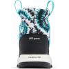 Columbia unisex-child Snowtrot Mid(Black/Tie Dye Swirl)