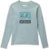 Columbia Boys’ Hazeldel Hill Long Sleeve Graphic Tee(Crushed Blue/Barely Printed)