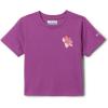 Columbia Girls La Poudre Pass Short Sleeve Tee(Razzle/Petal Power)