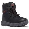 Columbia Kids’ Fairbanks Omni-heat Snow Boots(Black/Warp Red)