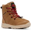 Columbia Kids’ Fairbanks Omni-heat Snow Boots(Elk/Mountain Red)