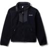 Columbia Youth Sequoia Grove Full Zip Fleece Jacket, Black, Small