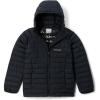 Columbia baby-girls Powder Lite II Hooded Jacket(Black)