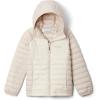 Columbia baby-girls Powder Lite II Hooded Jacket(Chalk/Dark Stone)