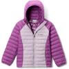 Columbia baby-girls Powder Lite II Hooded Jacket(Lavender Pearl/Razzle)