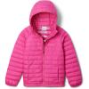 Columbia baby-girls Powder Lite II Hooded Jacket(Pink Ice)