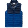 Columbia boys Powder Lite Vest(Mountain Blue/Collegiate Navy)