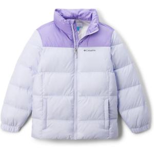 Columbia Boys Puffect Ii Jacket(Snowdrift/Paisley Purple)