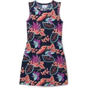 Columbia Girls Chill River Printed Dress(Hot Coral Pasteled)