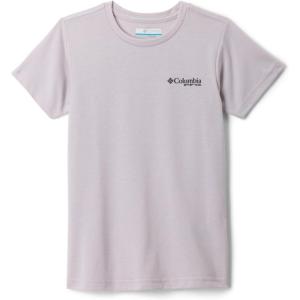 Columbia Girls PFG Short Sleeve Graphic Tee(Lavender Pearl/Fotw Getaway Marlin)