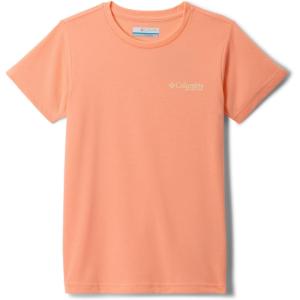 Columbia Girls PFG Short Sleeve Graphic Tee(Tiki Pink/Pfg Fish Flag)