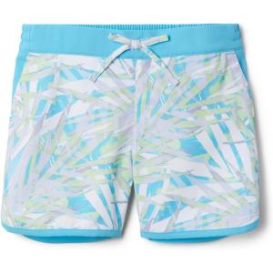 Columbia Girls Sandy Shores Boardshort(Purple Tint Dye Palms Tonal/Atoll)