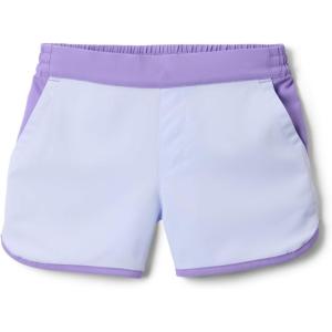 Columbia Girls Sandy Shores Boardshort(Snowdrift/Paisley Purple)