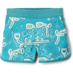 Columbia Girls Sandy Shores Printed Boardshort(Teal Marker Made)